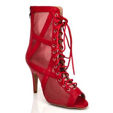 Burju Xiomara - Red, 3.5 and 4 inch Stiletto Heel… - image 1