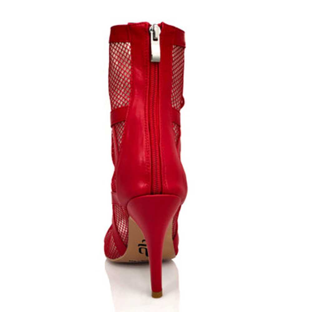 Burju Xiomara - Red, 3.5 and 4 inch Stiletto Heel… - image 5