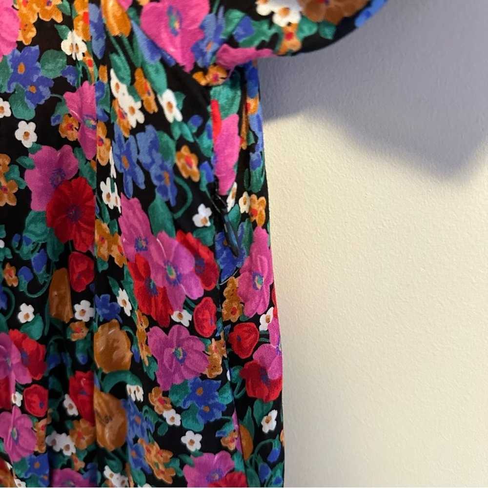 RIXO Multicolored Floral Maxi Dress 6 - image 8