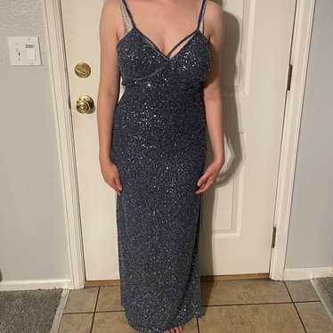 Dark blue Prom Dress | Scala Prom Dress Open Back