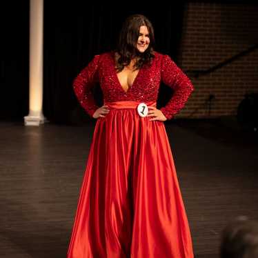 Red Pageant Dress