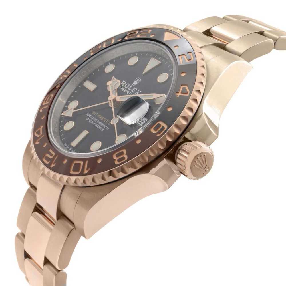 Rolex Pink gold watch - image 3