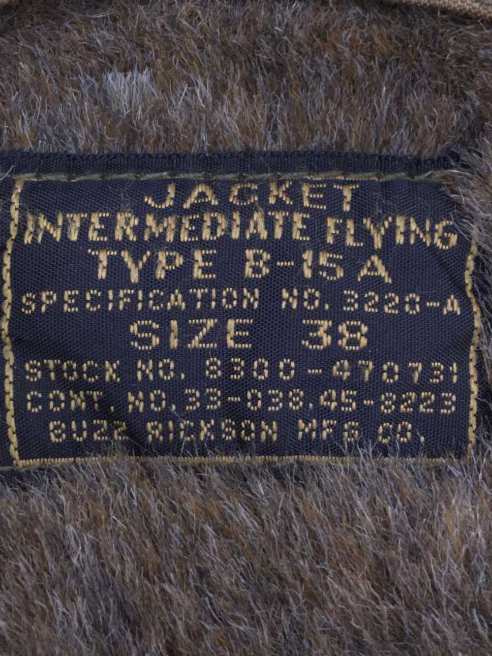 Used Buzz Rickson S Flight Jacket/38/Cotton/Khk/3… - image 4