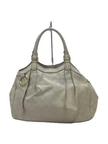 Used Gucci Handbag Soie /Leather/Wht Bag