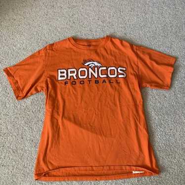 NFL Team Apparel Denver Broncos Football T-Shirt … - image 1