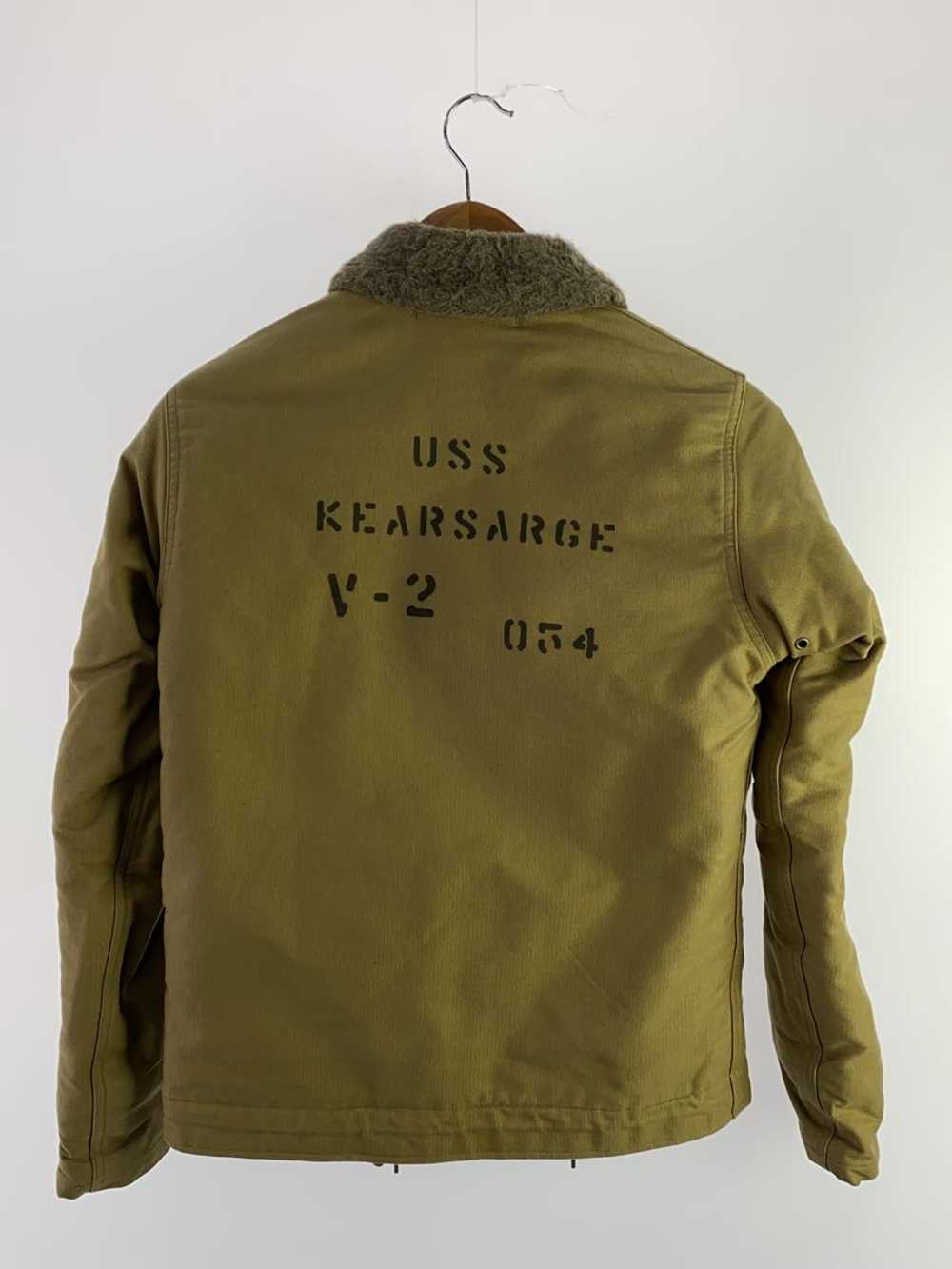 Used Buzz Rickson S Deck Jacket/Xs/Cotton/Khk/Pla… - image 2