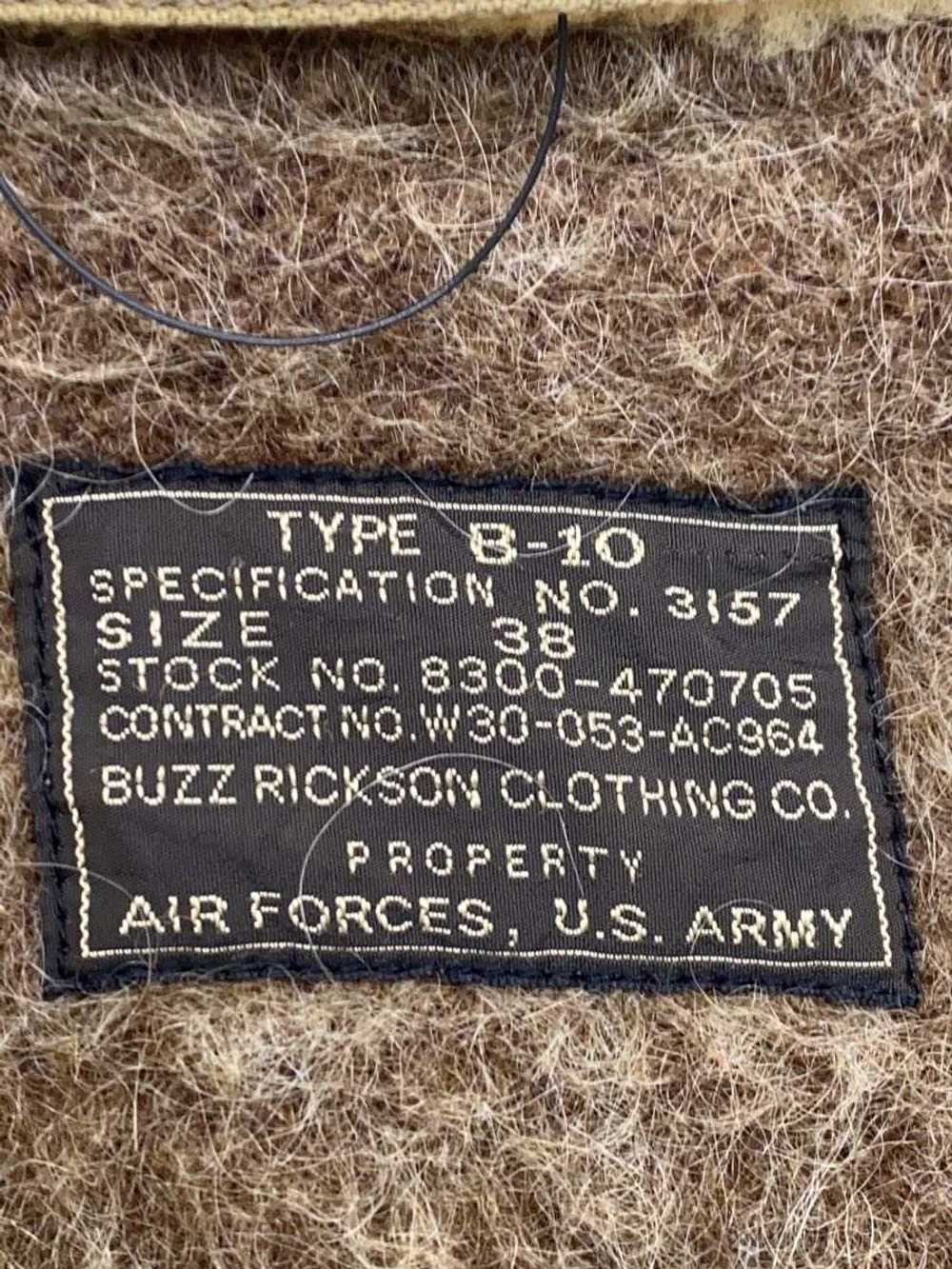 Used Buzz Rickson S Flight Jacket/38/Cotton/Khk/8… - image 3