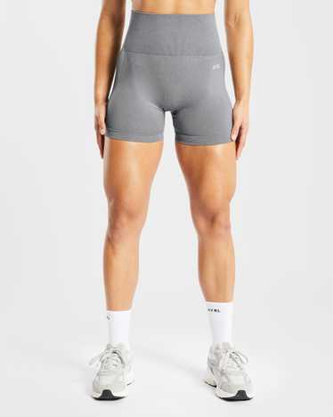 AYBL Empower Seamless Shorts - Grey Marl