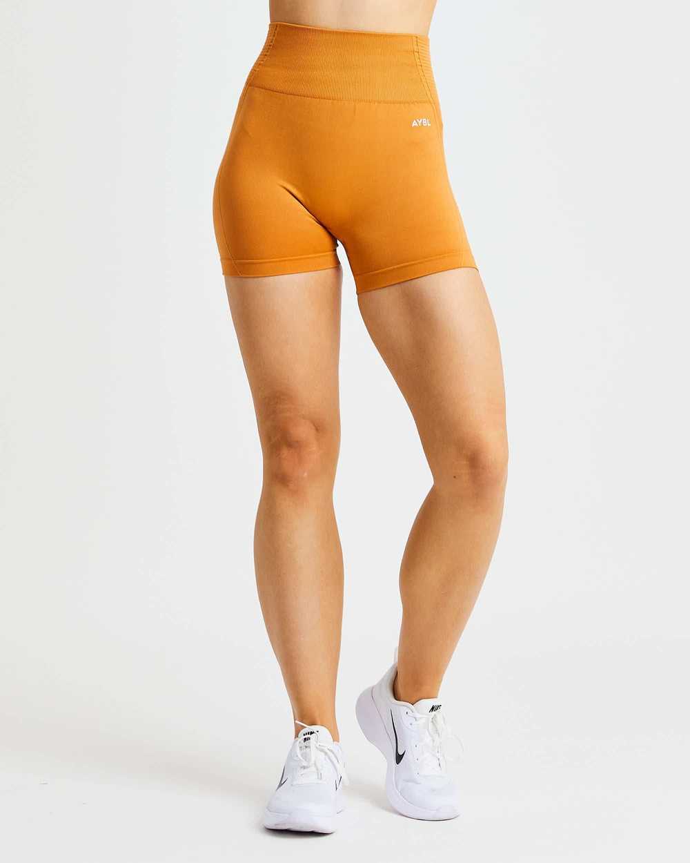 AYBL Balance V2 Seamless Shorts - Spiced Orange - image 1