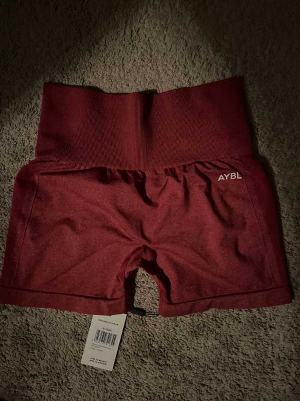 AYBL Empower Seamless Shorts - Red Marl - image 5