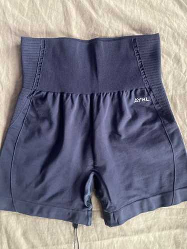 AYBL Balance V2 Seamless Shorts - Navy Blue - image 1