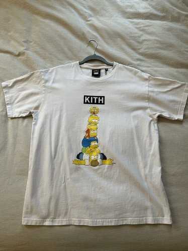 【激レア】KITH×Simpsons 長袖Tシャツ ロンT コラボ品 XL 白 2025年最新】KITH×ザ・シンプソンズの人気アイテム - メルカリ