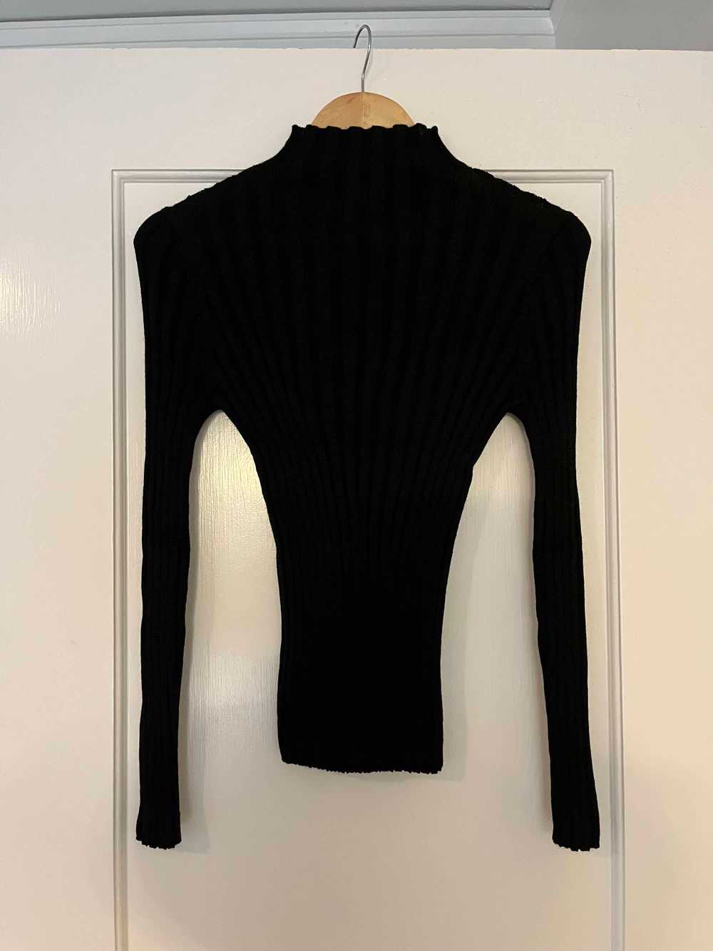 LAUDE Soa Ribbed Turtleneck - Black - image 6