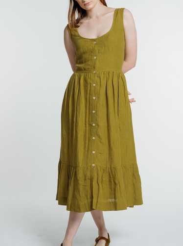 LAUDE Poet Dress - Dried Tobacco