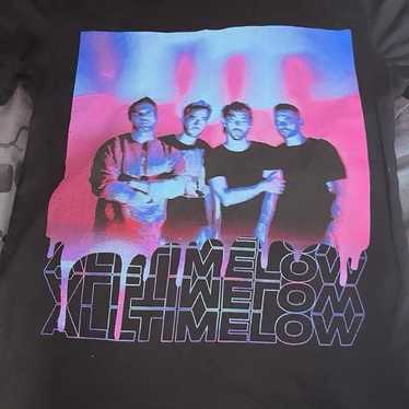 all time low band tour merch shirt - image 1