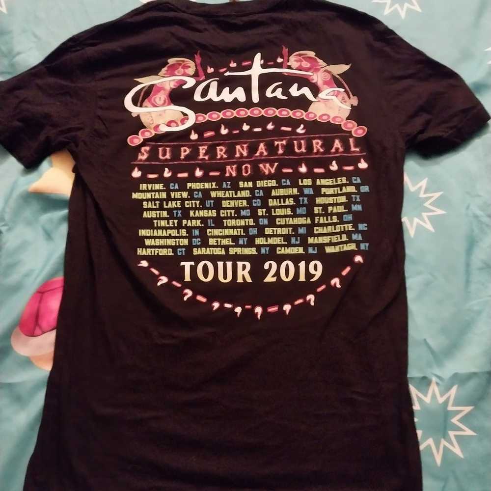 Santana Supernatural Tour shirt - image 4