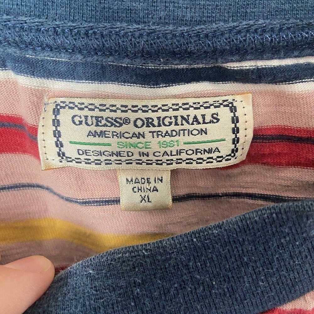Guess Originals Striped Shirt Multicolor XL - image 4
