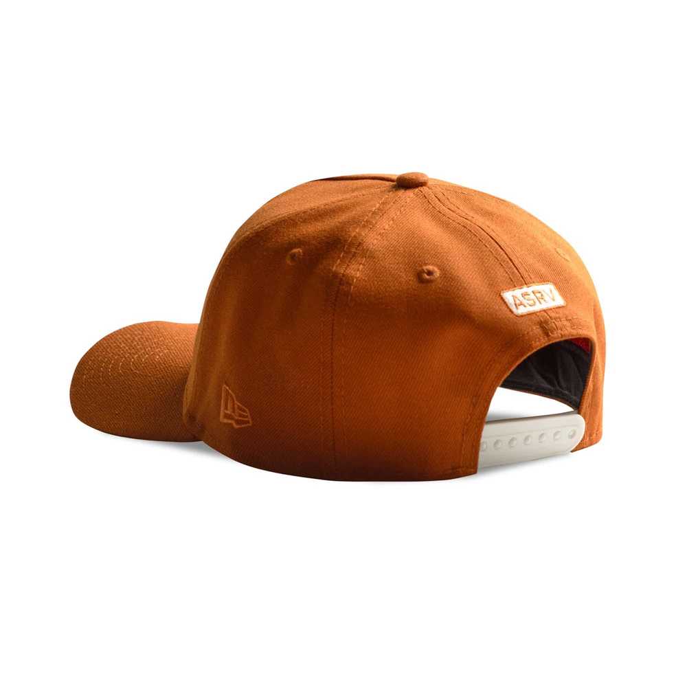 ASRV New Era LE 9Fifty Snap Hat - Rust/White “Val… - image 2