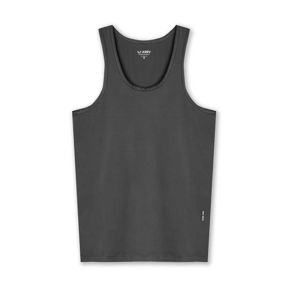 ASRV 0619. Nano-Mesh Slim Fit Tank Top - Space Gr… - image 1