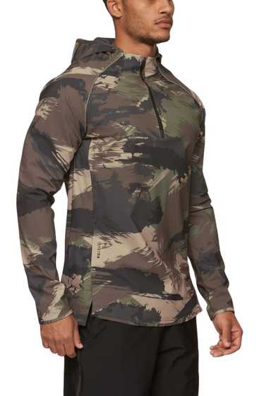 ASRV 0316. TETRA® Quarter Zip Hoodie - Woodland Br