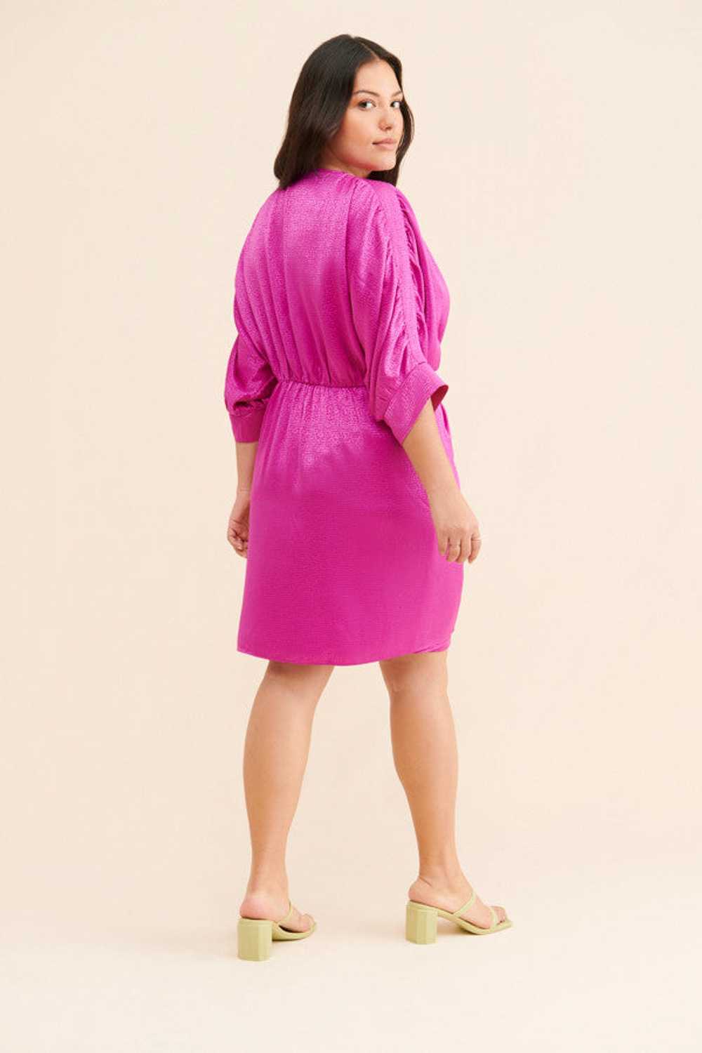 Callahan Sami Mini Dress - Fuchsia - Production C… - image 2