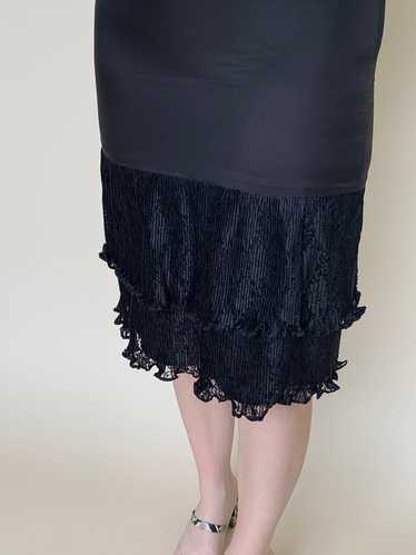 Tiered lace slip skirt - image 1