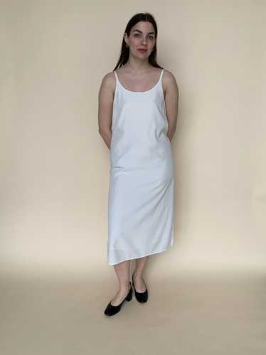 Eileen Fisher white slip dress - image 1