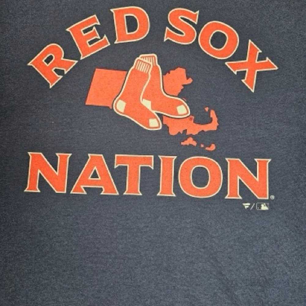 Red Sox Nation T-Shirt Mens XL MLB Baseball Bosto… - image 2