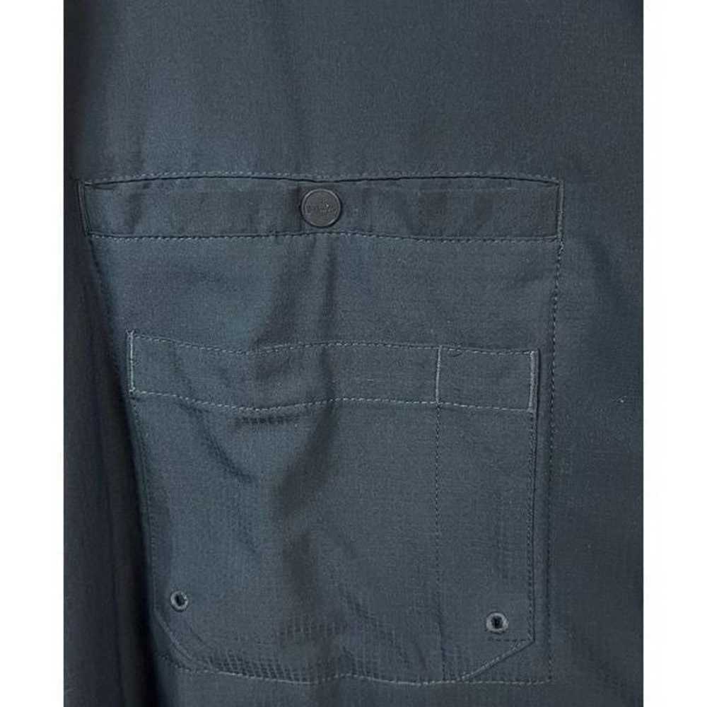 Columbia Mens Blue Short-Sleeve Omni-Shade Button… - image 4