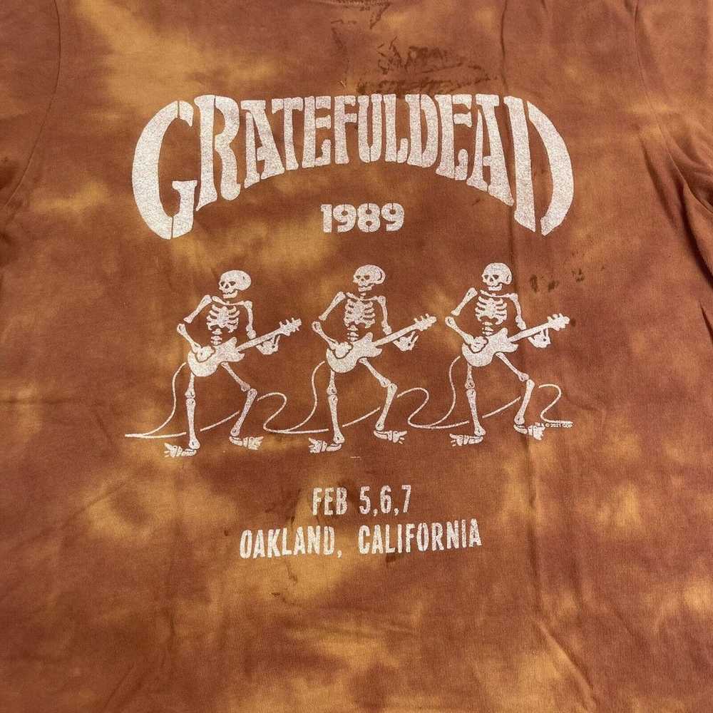 Grateful Dead 1989 Oakland California Retro Distr… - image 3