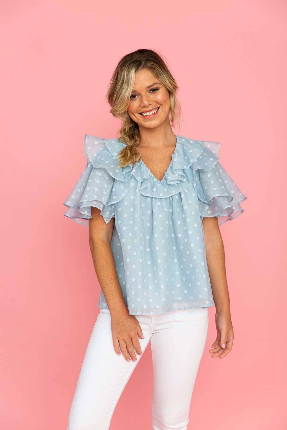 CROSBY by Mollie Burch Poppy Top - image 1