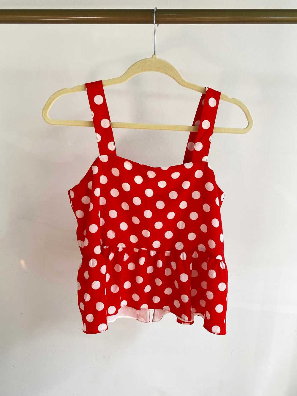 CROSBY by Mollie Burch Kami Tank - Red Dot - image 1