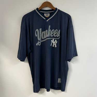 Vintage Lee Sport New York Yankees Embroidered V-… - image 1