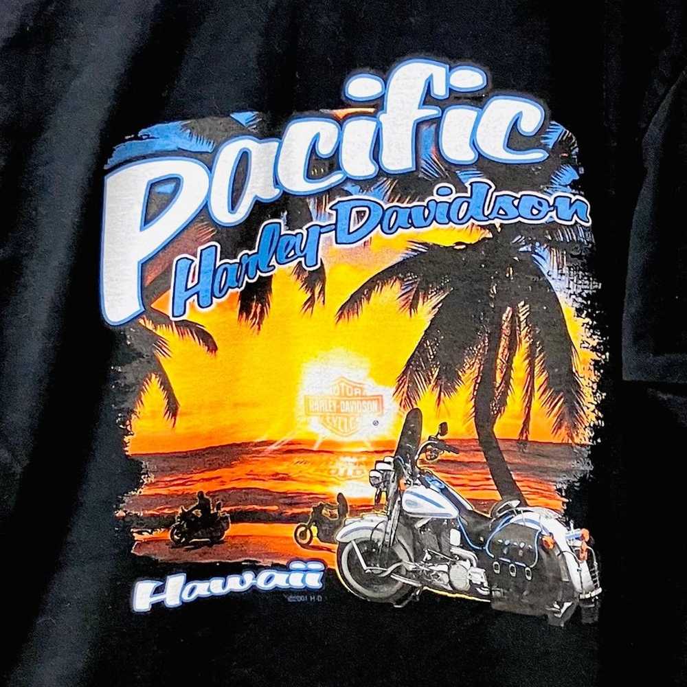 Harley Davidson 2001 Pacific Hawaii Men’s L T-Shi… - image 1