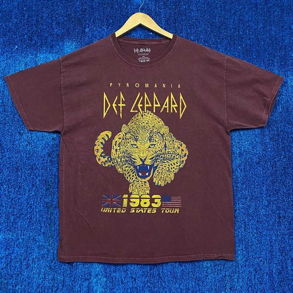 Def Leppard 1983 Pyromania US Heavy Metal Tour Te… - image 1