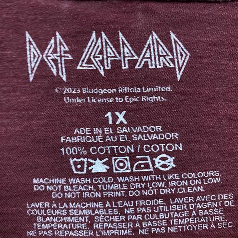 Def Leppard 1983 Pyromania US Heavy Metal Tour Te… - image 4