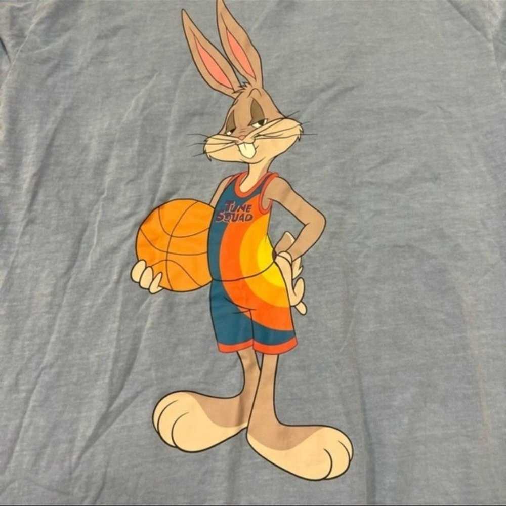 Dumbgood Space Jam Bunny Short Sleeve Shirt Size … - image 2