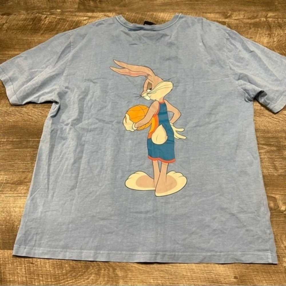 Dumbgood Space Jam Bunny Short Sleeve Shirt Size … - image 7