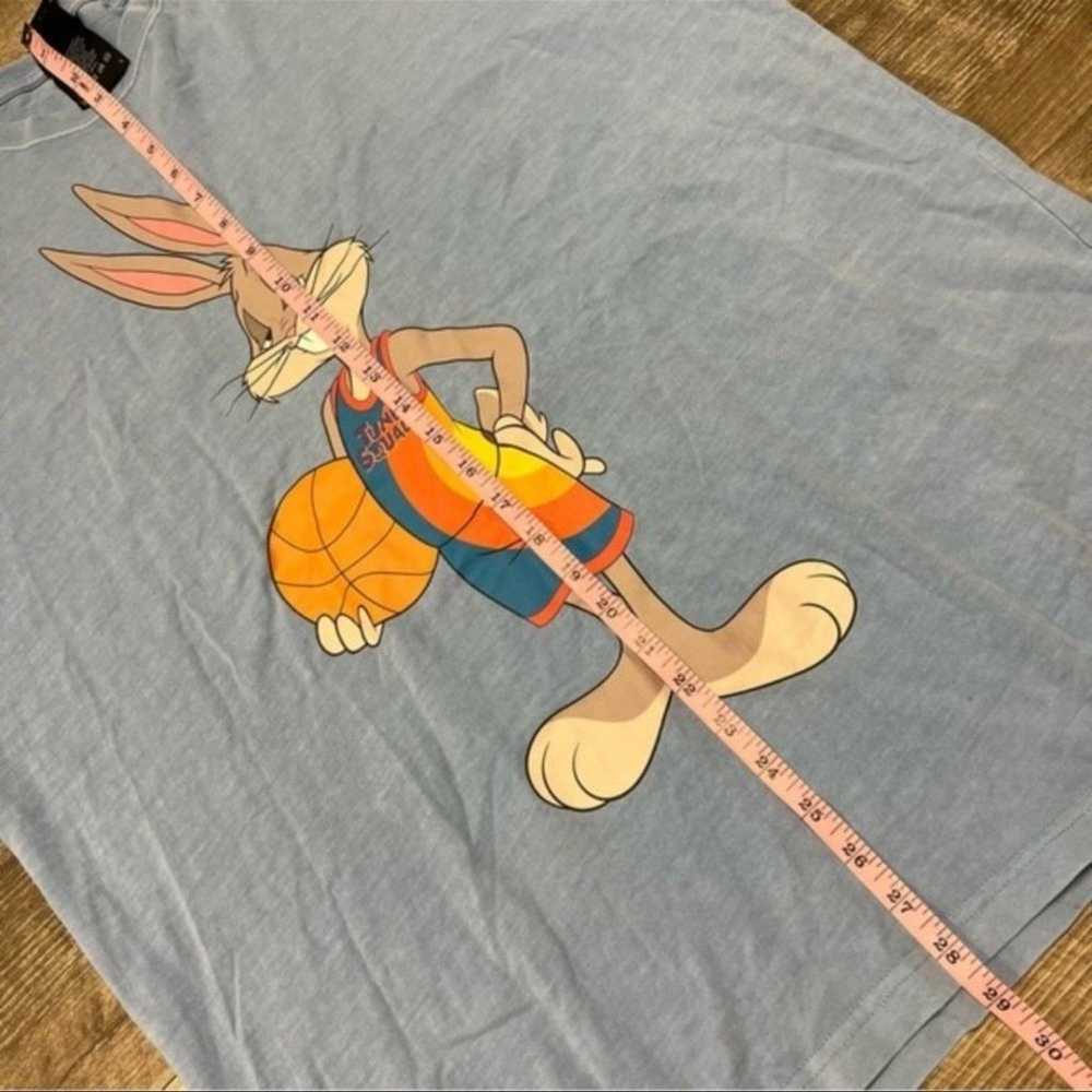 Dumbgood Space Jam Bunny Short Sleeve Shirt Size … - image 8