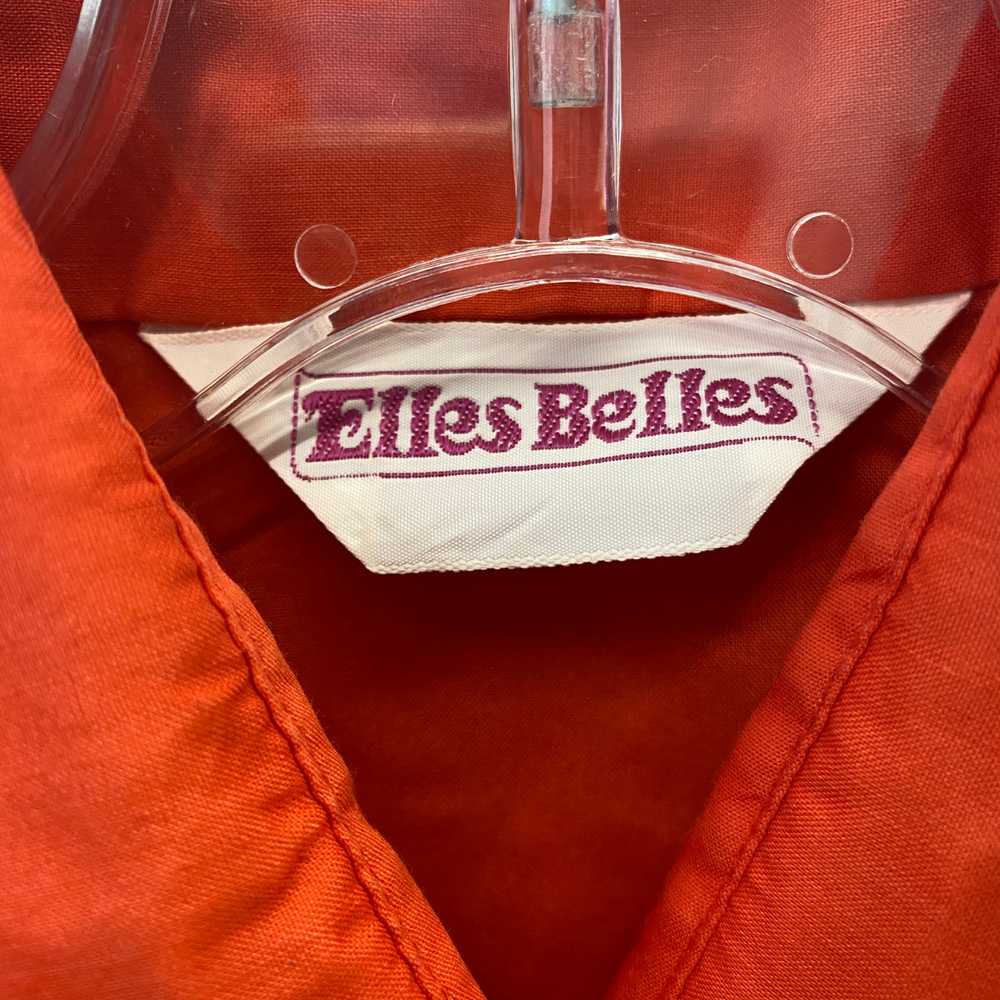 Vintage Elles Belles Sheer Button Down - image 3