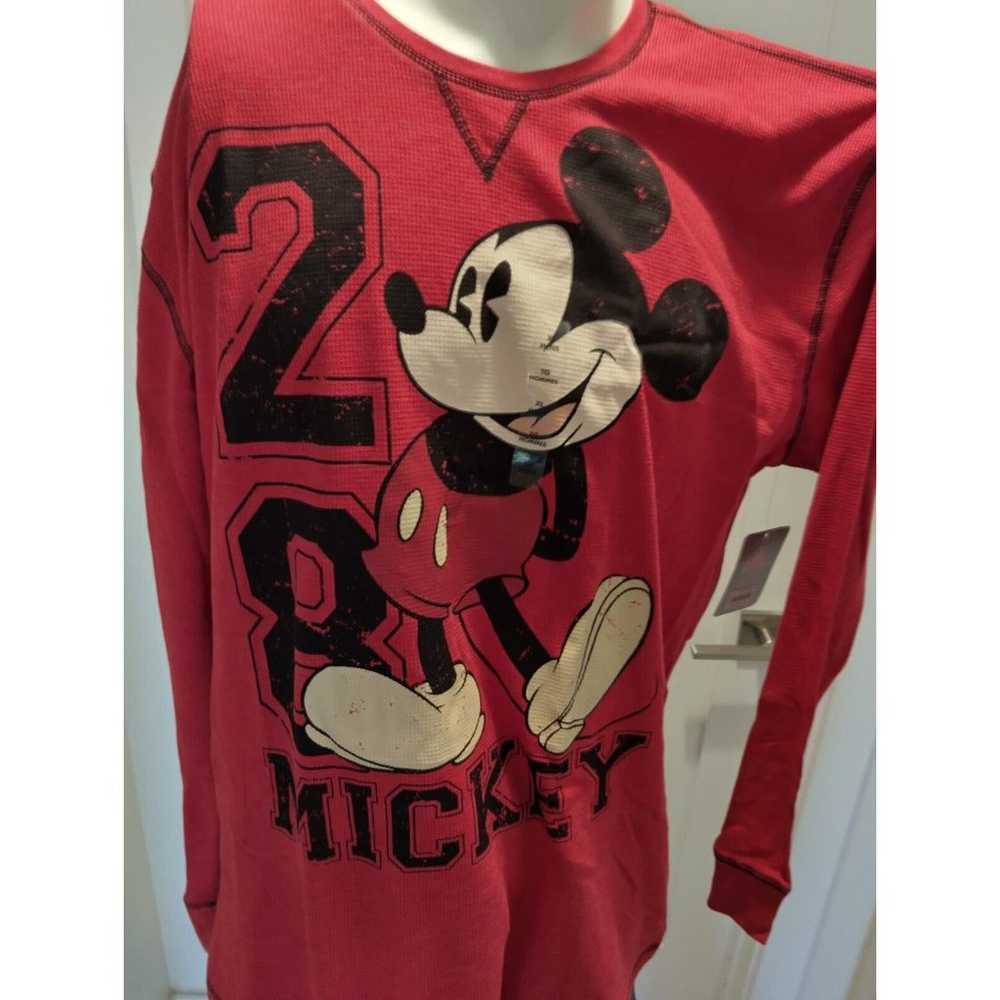New In Bag Disney's Mickey Mouse Thermal Long Sle… - image 1