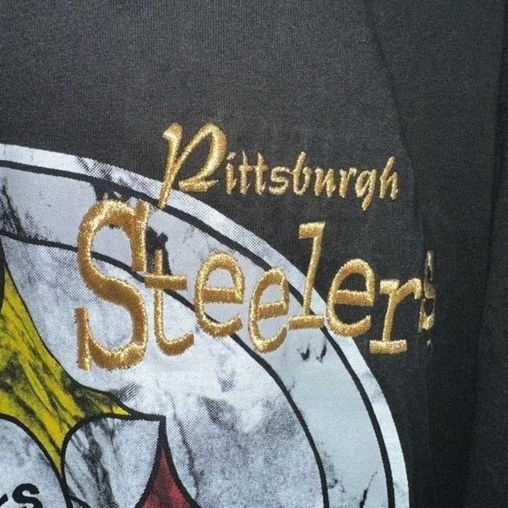 Vintage Lee Sport x NFL Pittsburgh Steelers Custo… - image 3