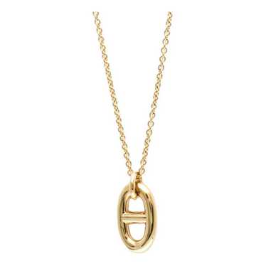 Hermès Chaîne d'Ancre pink gold necklace - image 1
