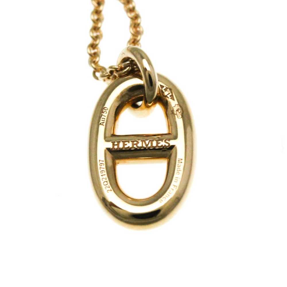 Hermès Chaîne d'Ancre pink gold necklace - image 6