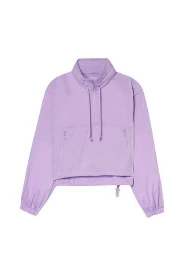 Girlfriend Collective Lilac Huddle Half-Zip Windbr