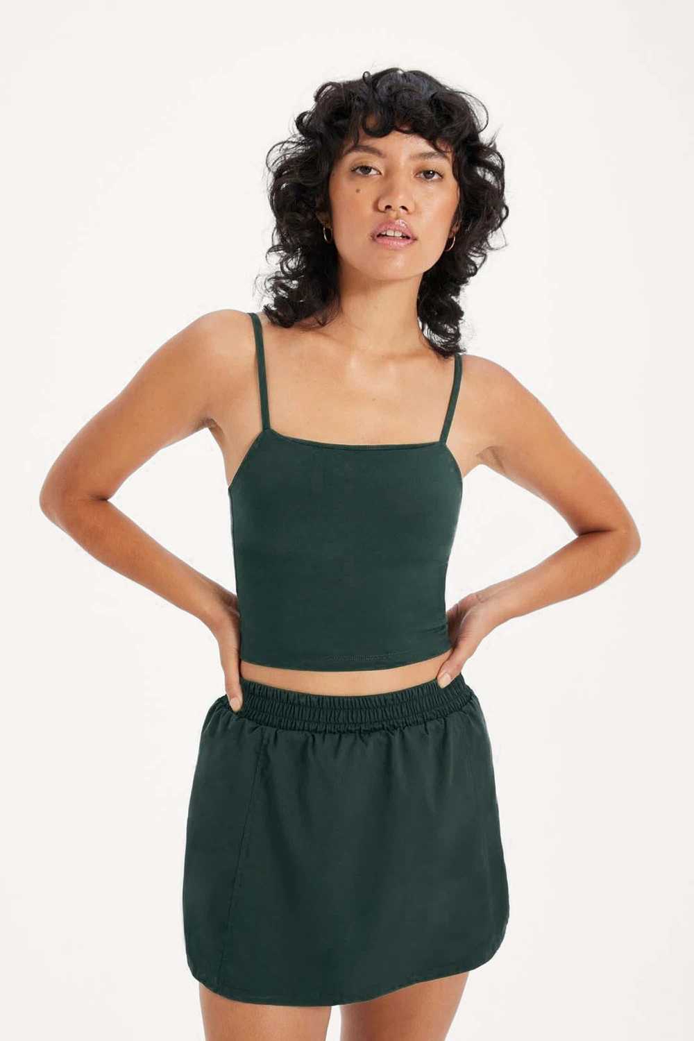 Girlfriend Collective Moss Devon Compressive Cami - image 1