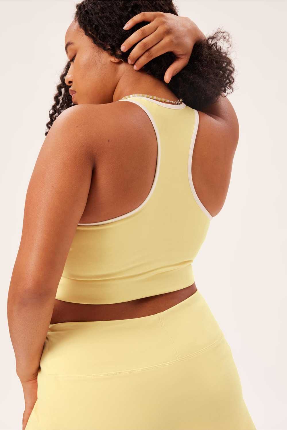 Girlfriend Collective Lemonade Paloma Racerback B… - image 3