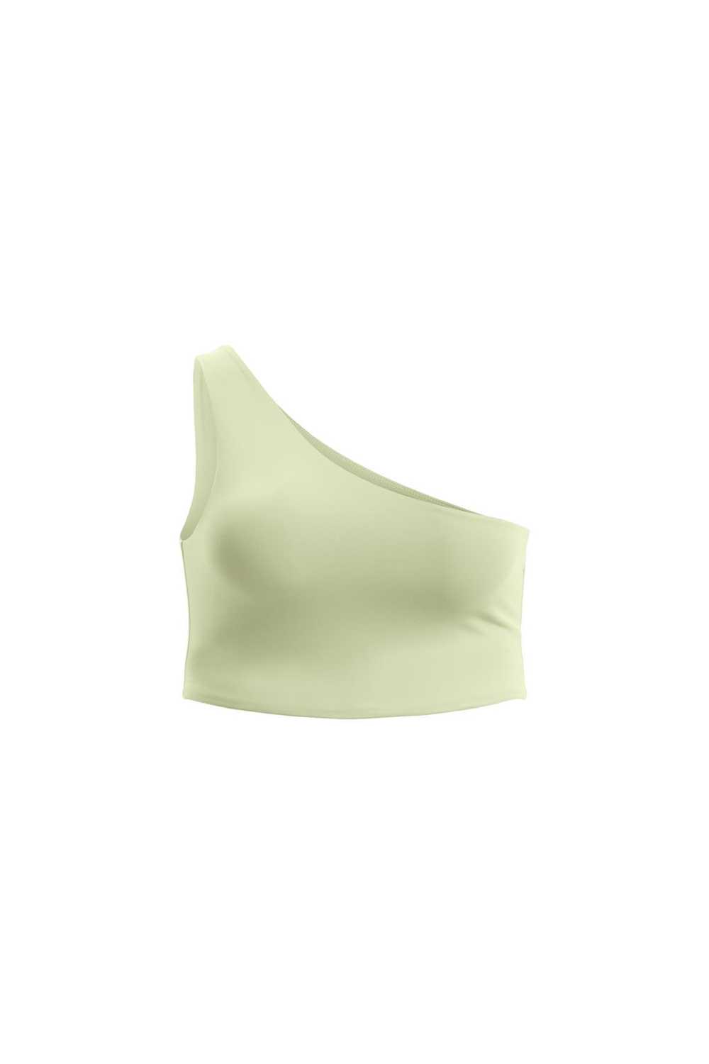 Girlfriend Collective Matcha Bianca One Shoulder … - image 1