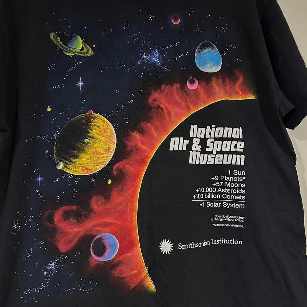 Vintage 1990 National Air & Space Museum Tee Shirt - image 3