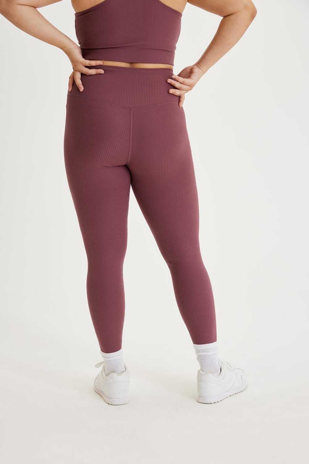 Girlfriend Collective Goji RIB High-Rise Legging - image 1